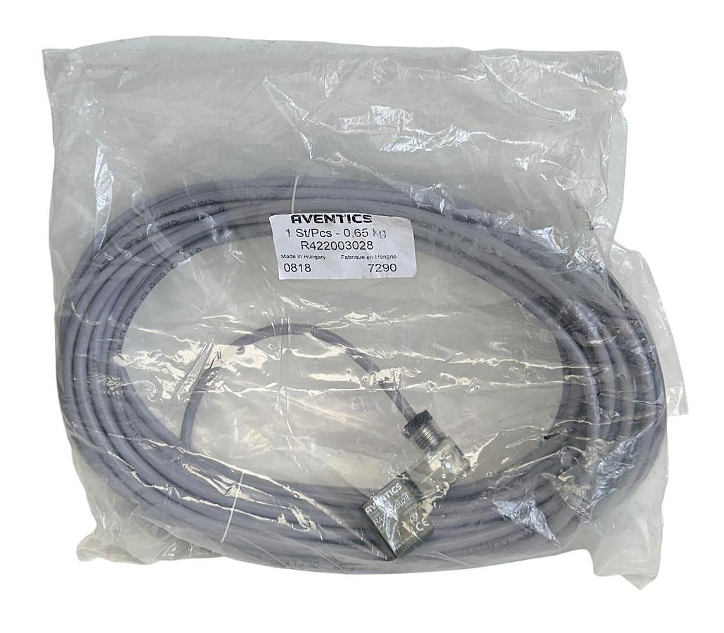 BOSCH AVENTICS R422003028 SOLENOID COIL STECKER 24VDC 3W 12M CABLE NSMP