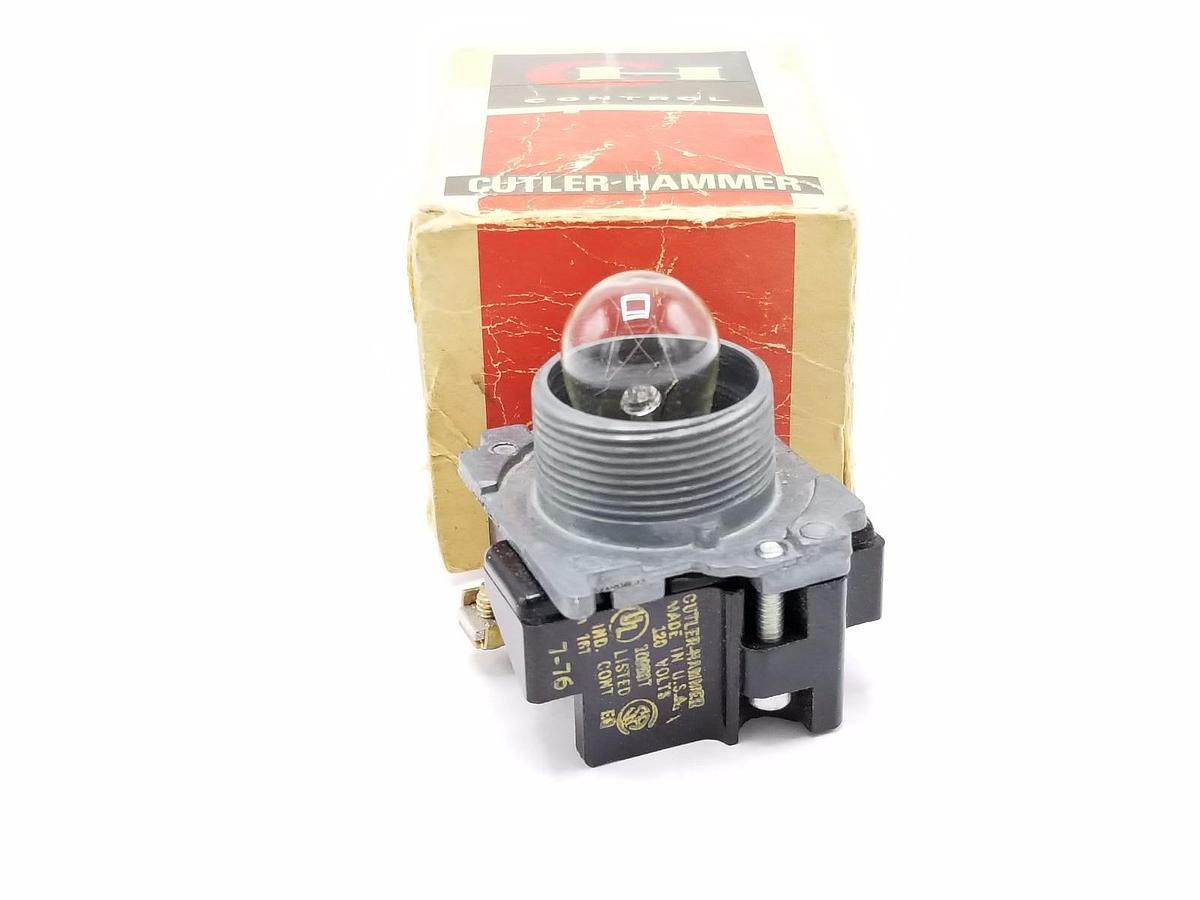 Used NEW CUTLER-HAMMER LAMP INDICATOR 120V
