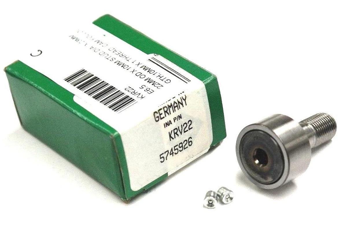Used NIB INA KRV22 CAM FOLLOWER NEEDLE ROLLER BEARING 5745926