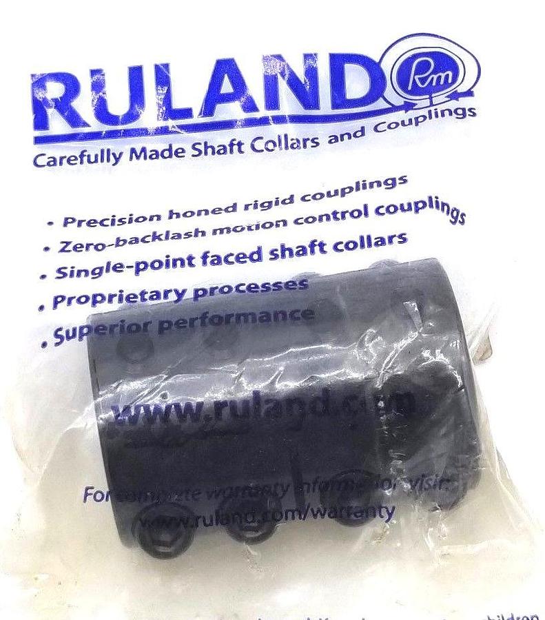 Used NEW RULAND SPC-12-12-F TWO PIECE CLAMPING RIGID COUPLING 3/4"-3/4" OXIDE STEEL