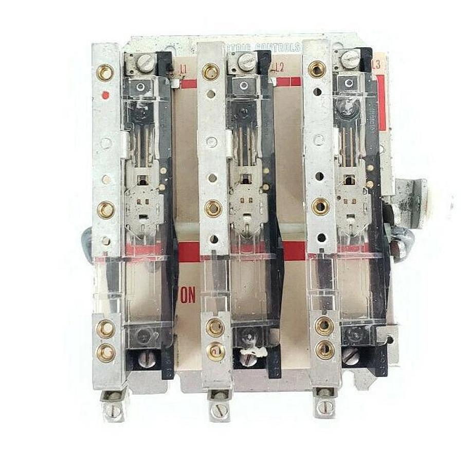 Used W.A. ELECTRIC CONTROLS 121L524 DISCONNECT SWITCH 159-10-650