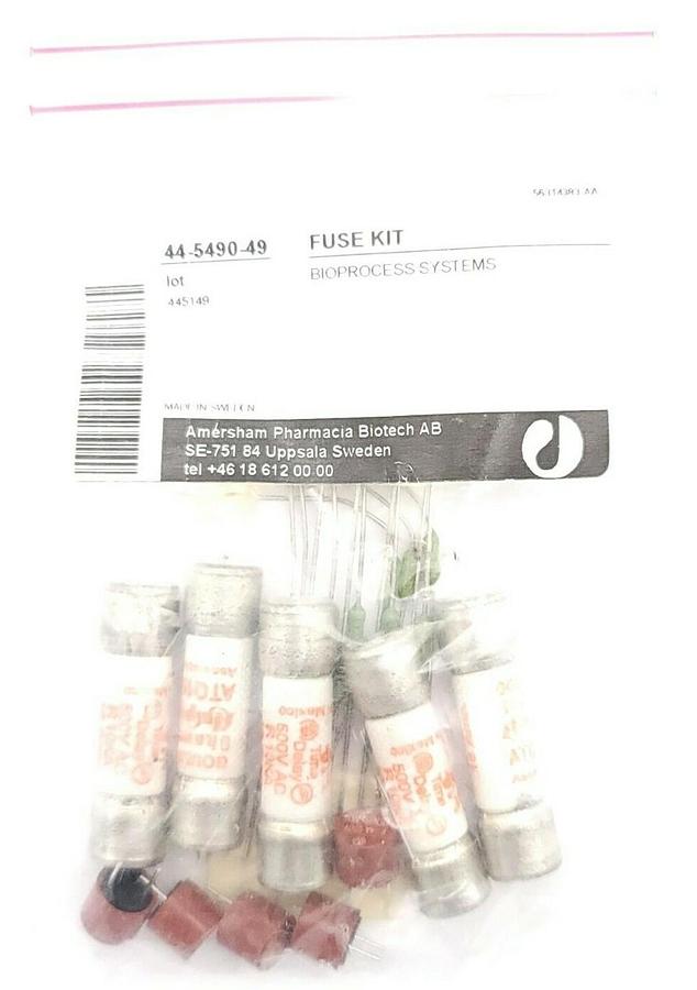 Used NEW BIOPROCESS SYSTEMS 44-5490-49 FUSE KIT 44549049