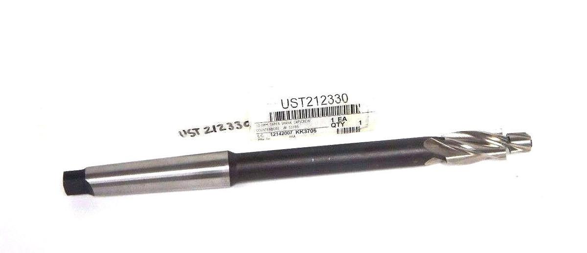Used NIB UST212330 10.0MM TAPER SHANK CAPSCREW COUNTERBORE# 53185 21CM HS 0778 420010
