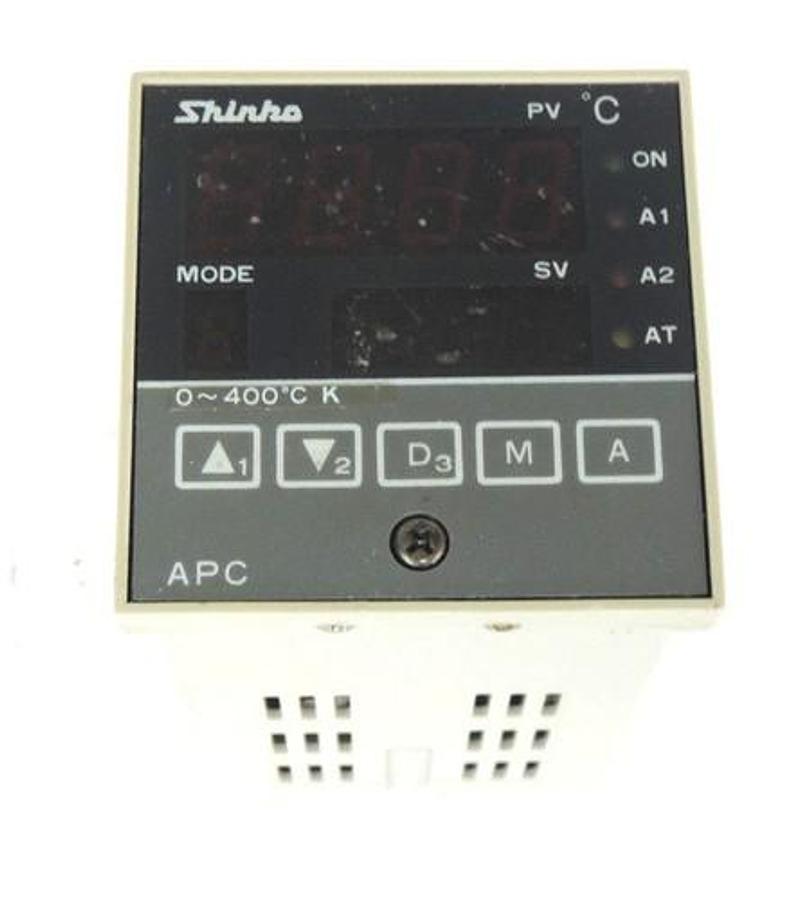Used SHINKO 735-A/E APC TEMPERATURE CONTROLLER 735AE 0-400C