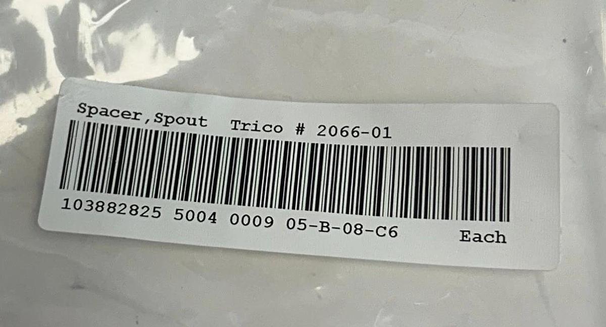 7 TRIANGLE TRICO 2066-01 / 05-B-08-C6 / 103882825 OEM SPACER PACKAGING NSNP
