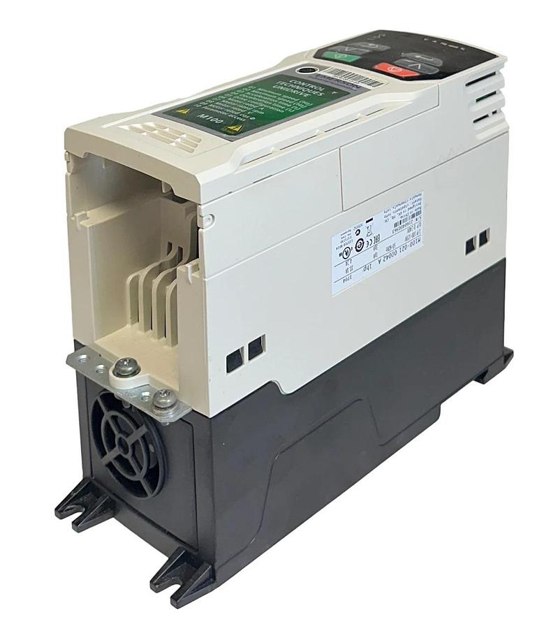 Used EMERSON CONTROL TECHNIQUES M100-021 00042 A / M100 UNIDRIVE 1HP 100-120V IN USNP
