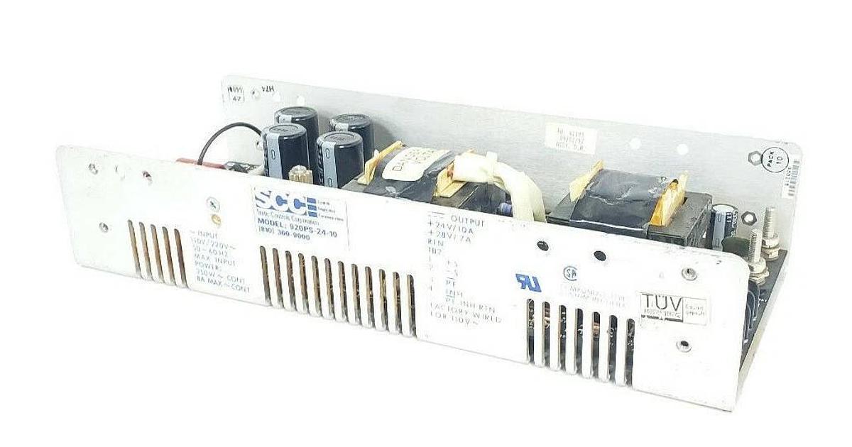 Used SSC 920PS-24-10 POWER SUPPLY 110V/220V 50/60HZ, 920PS2410