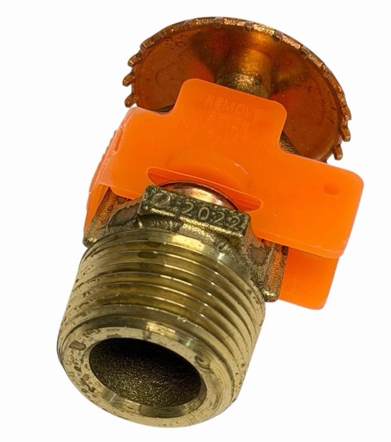 Used (20) TYCO TY4151 Upright Sprinklers | SR | 8.0K | Brass | 155F | 57-590-1-155