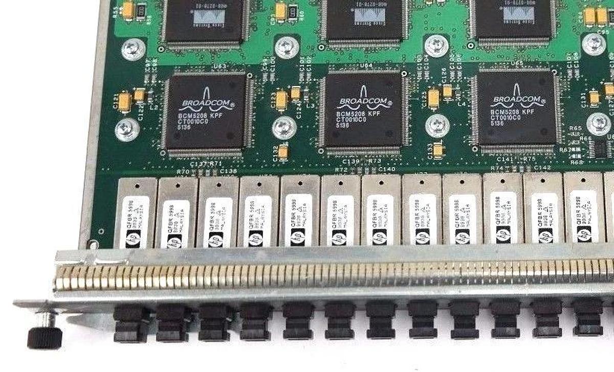 Used CISCO WS-X5236-FX-MT 5500 CATALYST SWITCH CARD 5236 FAB# 28-2732-03