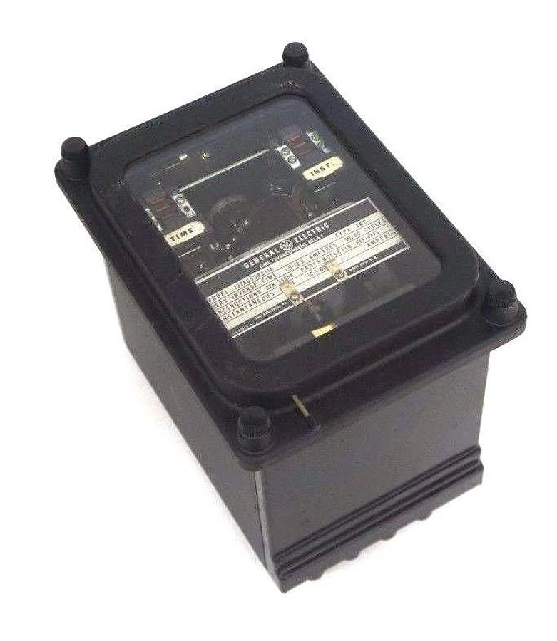 Used GENERAL ELECTRIC 12IAC53B811A OVERCURRENT TIME RELAY 1.5-12.0 AMPERES