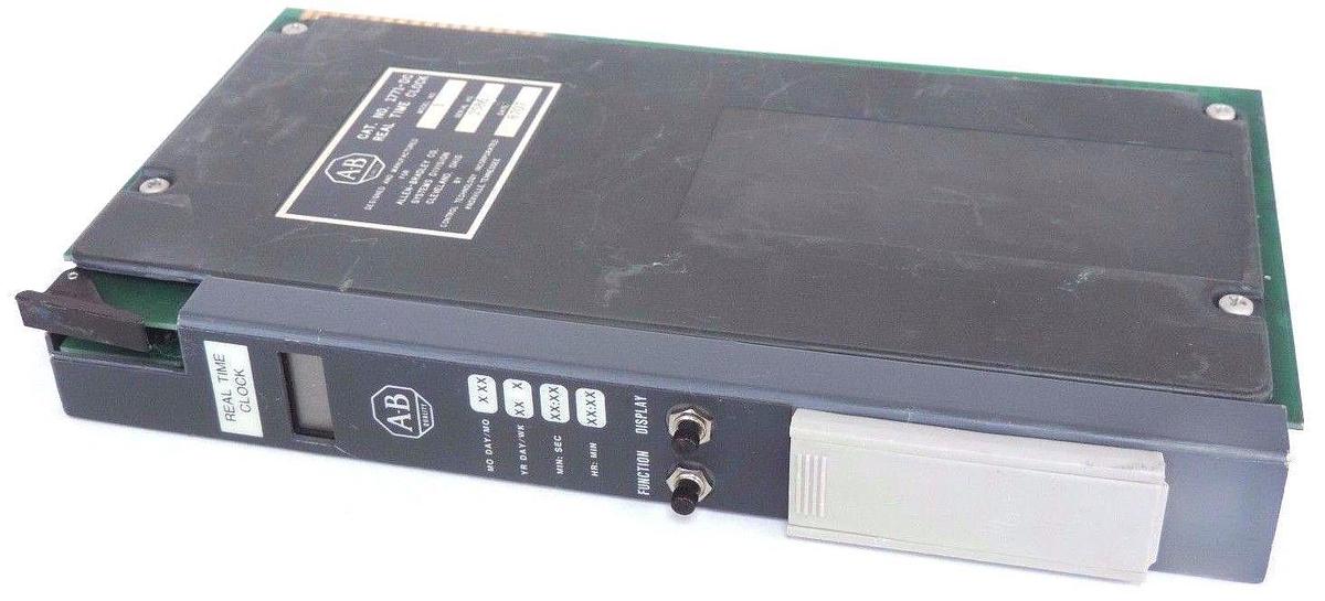 Used ALLEN BRADLEY 1771-DC REAL TIME CLOCK 1771DC MODEL NUMBER 1