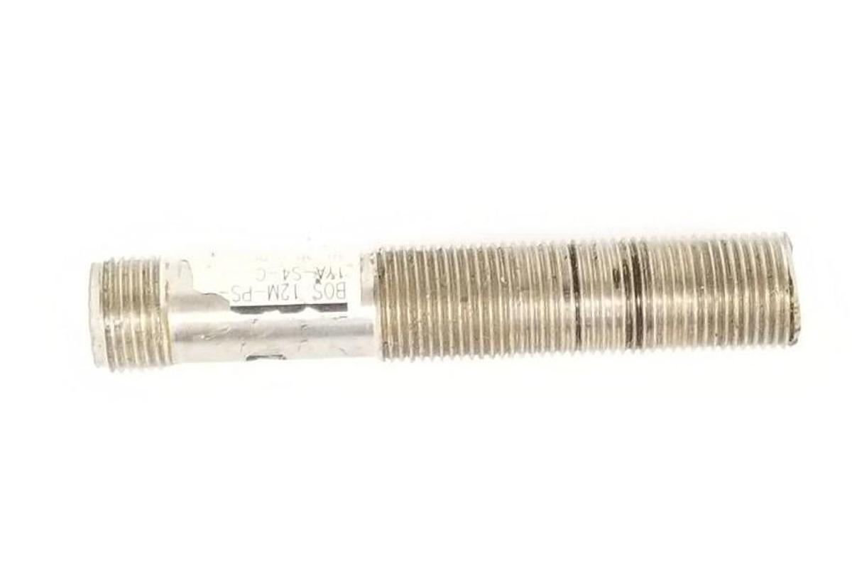 Used BALLUFF BOS12MPS1YAS4C SENSOR 4-PIN BOS 12M-PS-1YA-S4-C, 10-30V DC