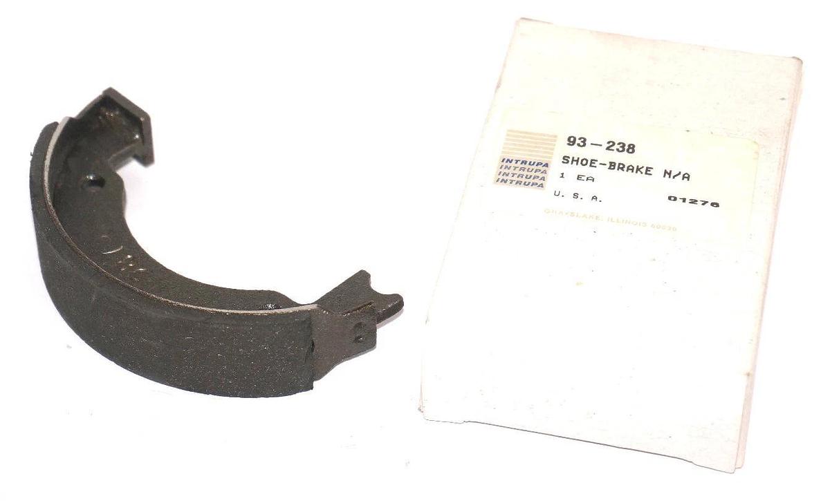 Used NEW INTRUPA 93-238 SHOE-BRAKE 93238