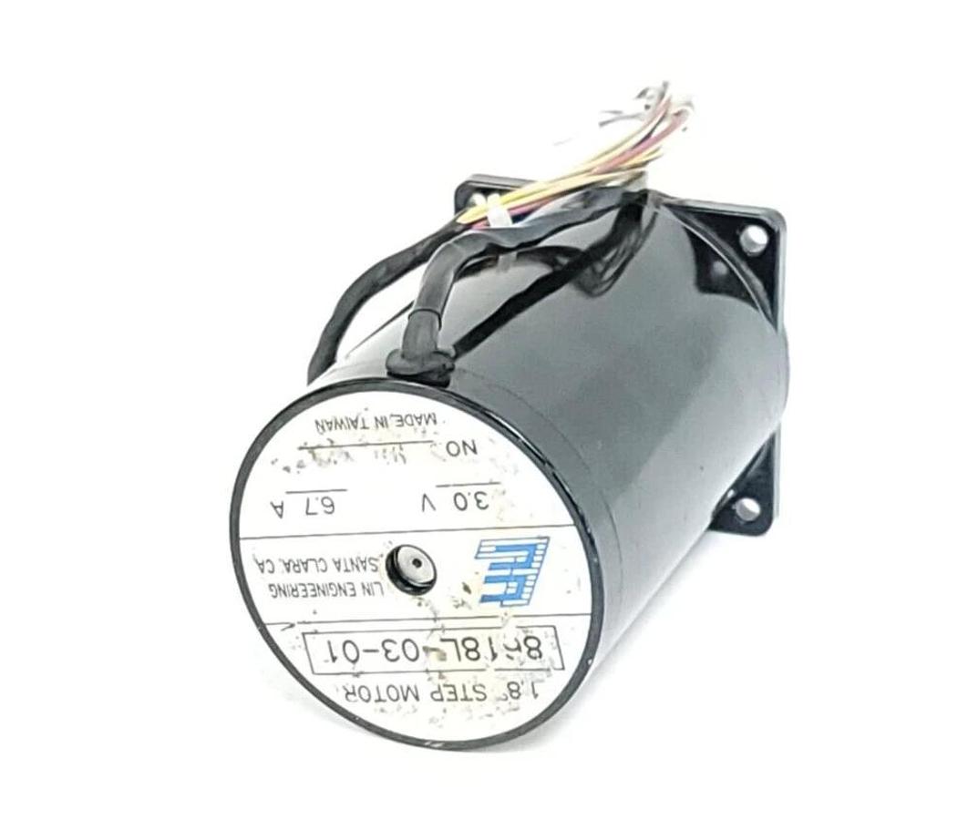 Used LIN ENGINEERING 8618L-03-01 1.8 DEG STEP MOTOR 3.0V 6.7A 8618L0301