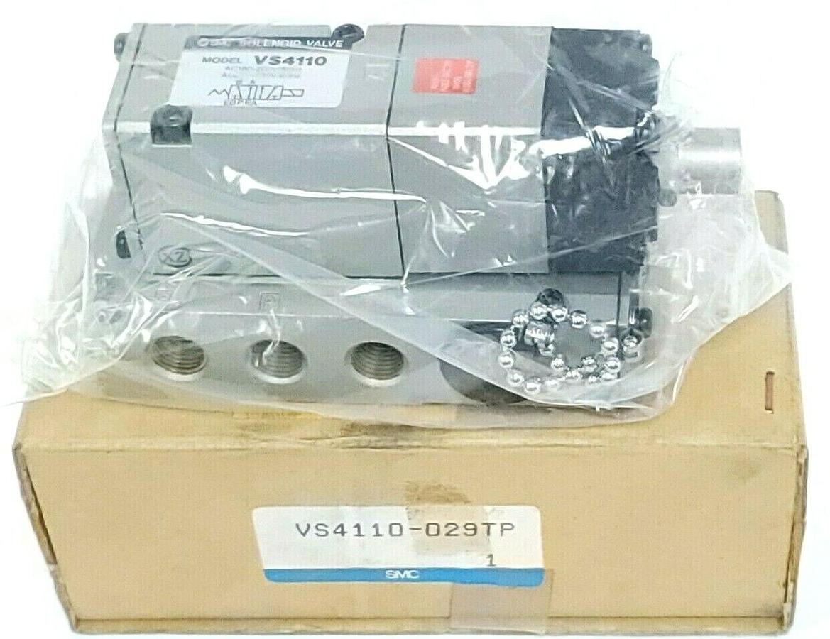 Used NIB SMC VS4110-029TP SOLENOID VALVE 4-5PORT VALVE VS4110029TP