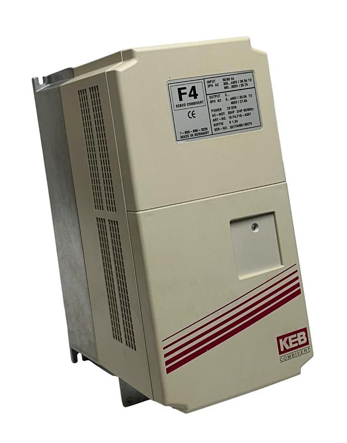 Refurbished KEBCO KEB 16.F4.F1G-A001 - 16F4F4F1G-A001 F4 COMBIVERT INVERTER 20HP 23KVA REMAN
