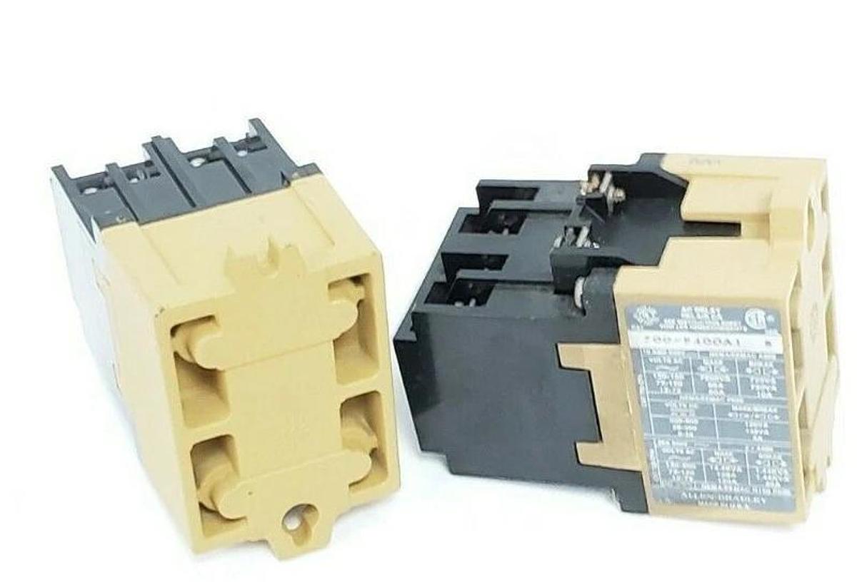 Used LOT OF 2 ALLEN BRADLEY 700-P400A1 SER. B RELAYS 700P400A1