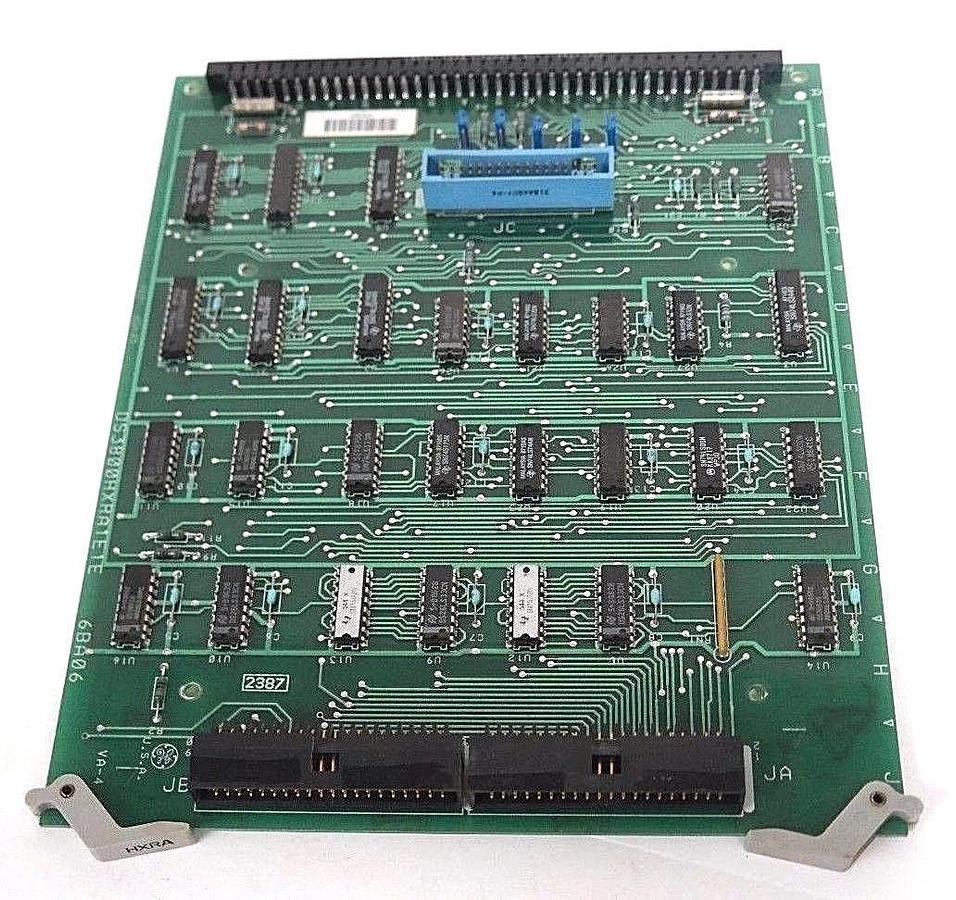 Used GENERAL ELECTRIC FANUC DS3800HXRA1E1E 6BA06 RECEIVER BOARD HXRA 6DA05