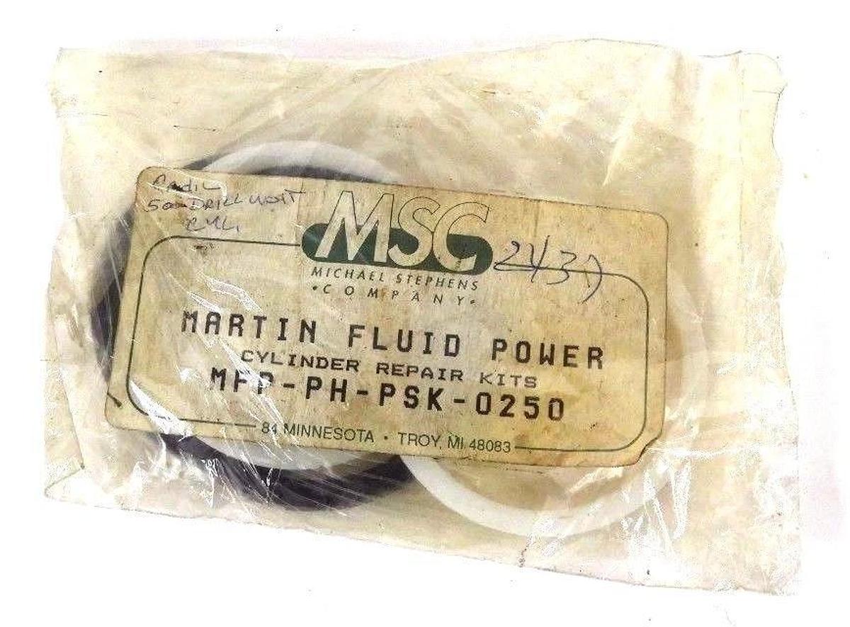NEW MSC MARTIN FLUID POWER MFP-PH-PSK-0250 CYLINDER REPAIR KIT MFPPHPSK0250
