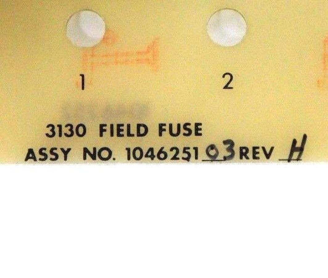 Used NEW FINCOR 3130 FIELD FUSE BOARD 104625103 REV. H