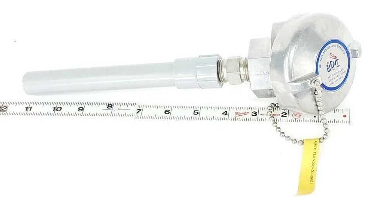 Used BDC BURNER DESIGN AND CONTROL T18U-006-00-8HN31 TEMPERATURE SENSOR ASSEMBLY