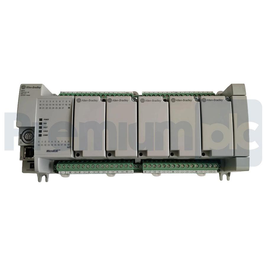 Used Allen-Bradley 2080-LC30-48AWB /A Micro830 48 I/O Controller | 120V AC USPI