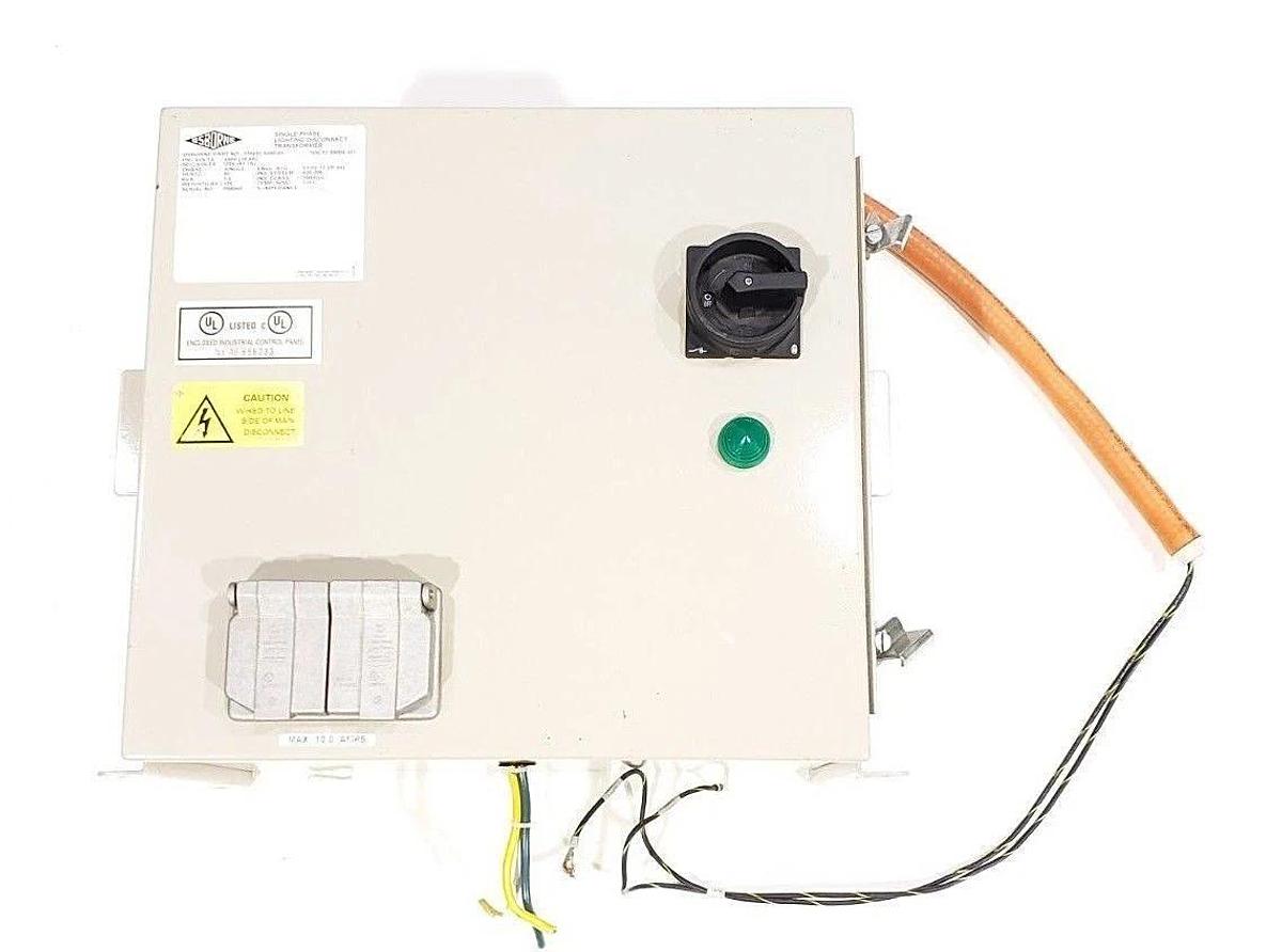 Used OSBORNE 120435-5000-01 LIGHTING DISCONNECT TRANSFORMER TDG12-300BE-OT 120-480V