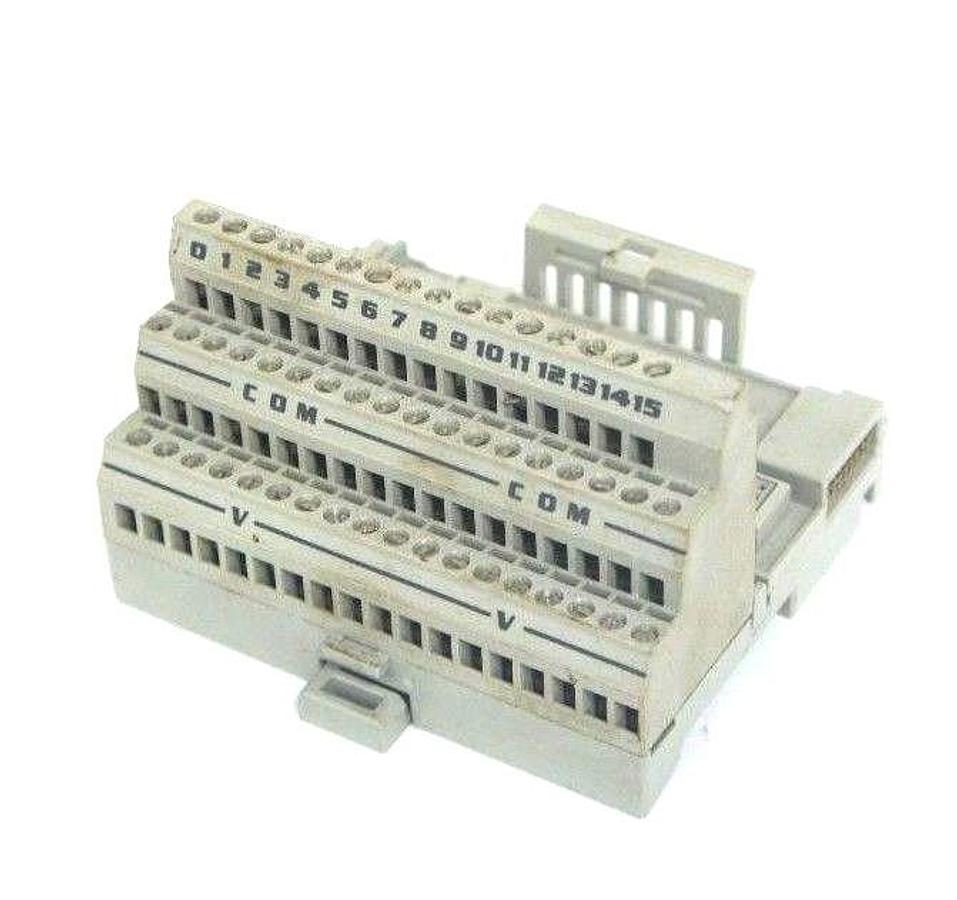 Used ALLEN BRADLEY 1794-TB3 TERMINAL BASE 1794TB3 SER. A REV. A01 P/N: 96145476