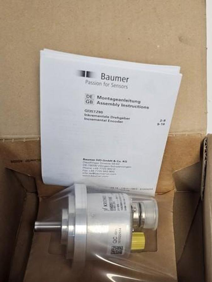 Used NIB KRONES 0902073100 INCREMENTAL ENCODER 24 VDC GI357.Z80