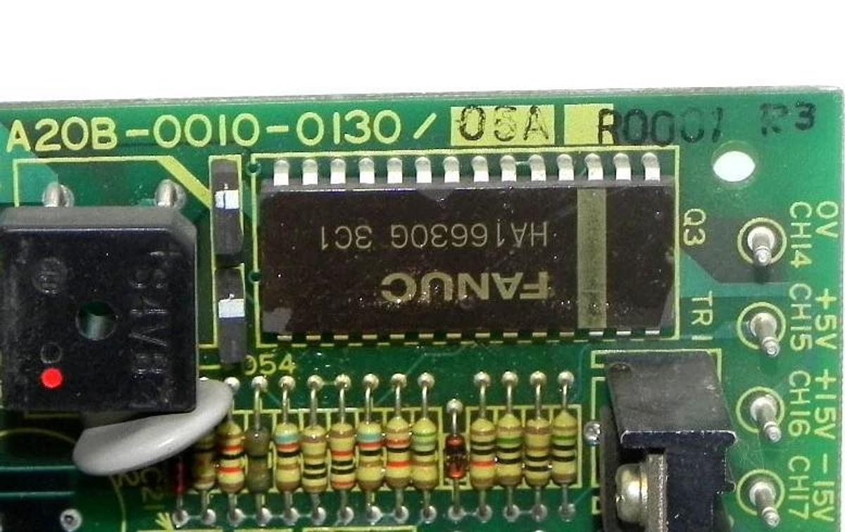 Used FANUC A20B-0010-0130/05A PC BOARD A20B-0010-0130, A20B0010013005A