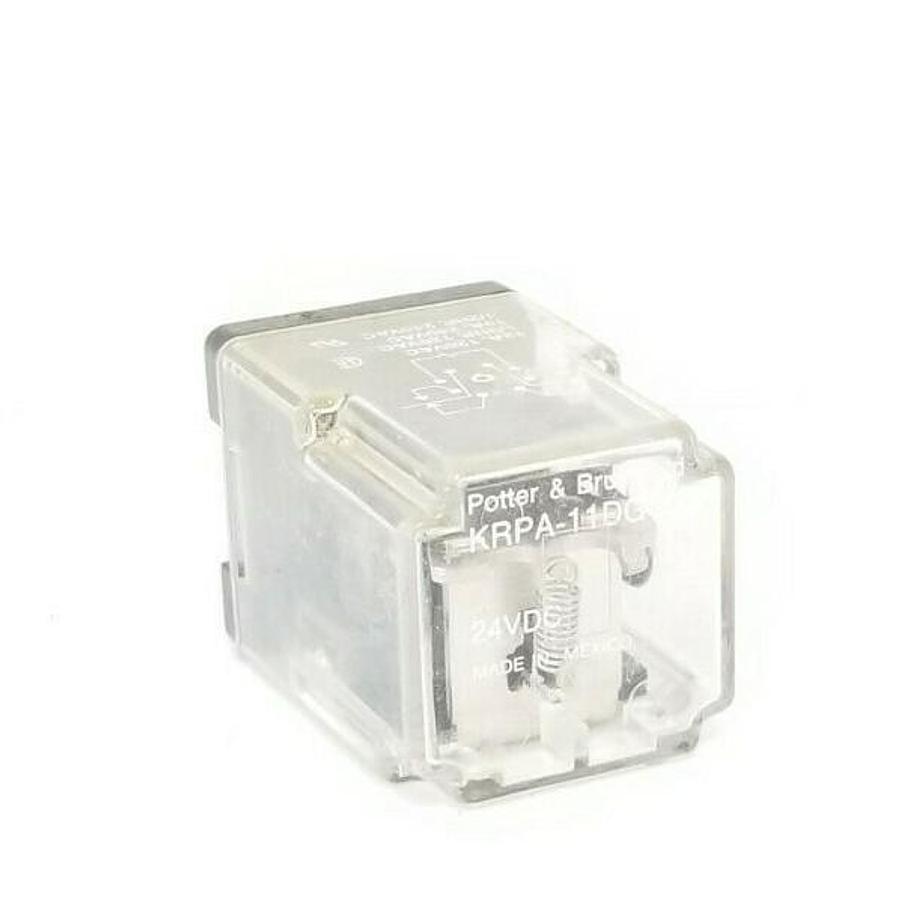 Used POTTER & BRUMFIELD KRPA-11DG-24 RELAY KRPA11DG24, 24VDC, 12A