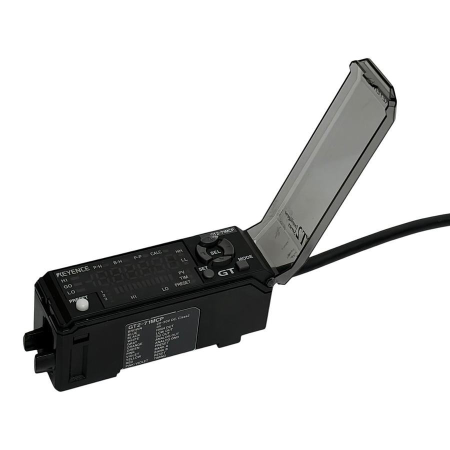 Used New Keyence GT2-71MCP Digital Sensor Amplifier GT2 Series Unused Spare 24V