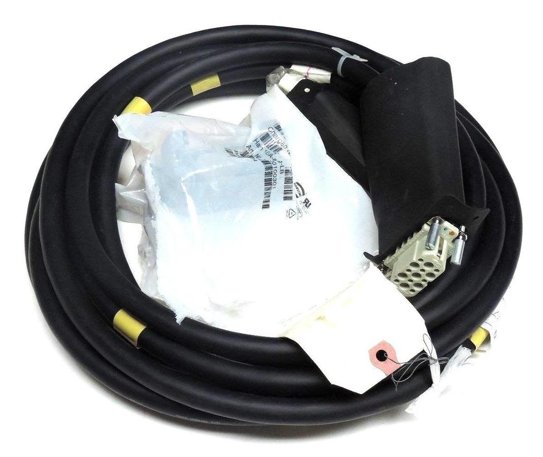 Used NEW FANUC A660-8013-T923#L SERVO CABLE 5870MM W/ 2 NIB HARTING HOUSINGS