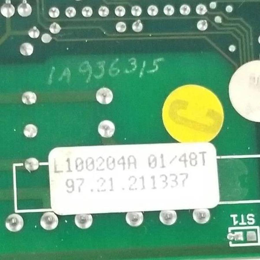 Used ICBT L100204A CPUCAVR BOARD W/ L400301A INTERCAV BOARD 211337 209496