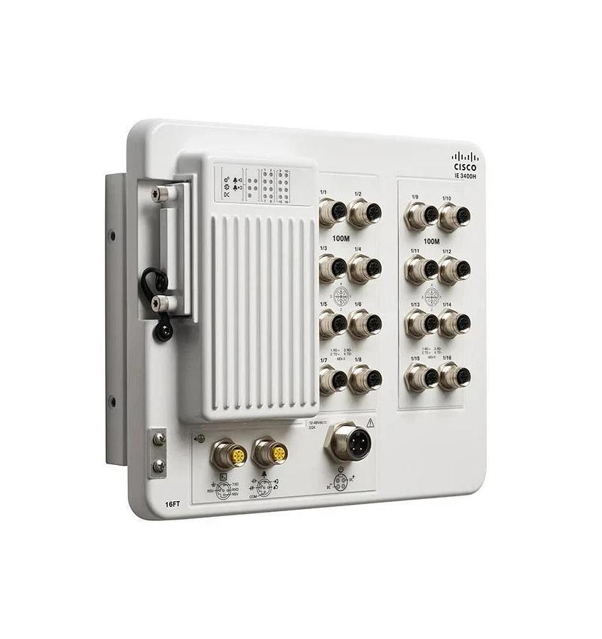 Used Cisco Catalyst IE3400 | IE-3400H-16FT-E Heavy Duty Ethernet Switch 16-Port NSFS