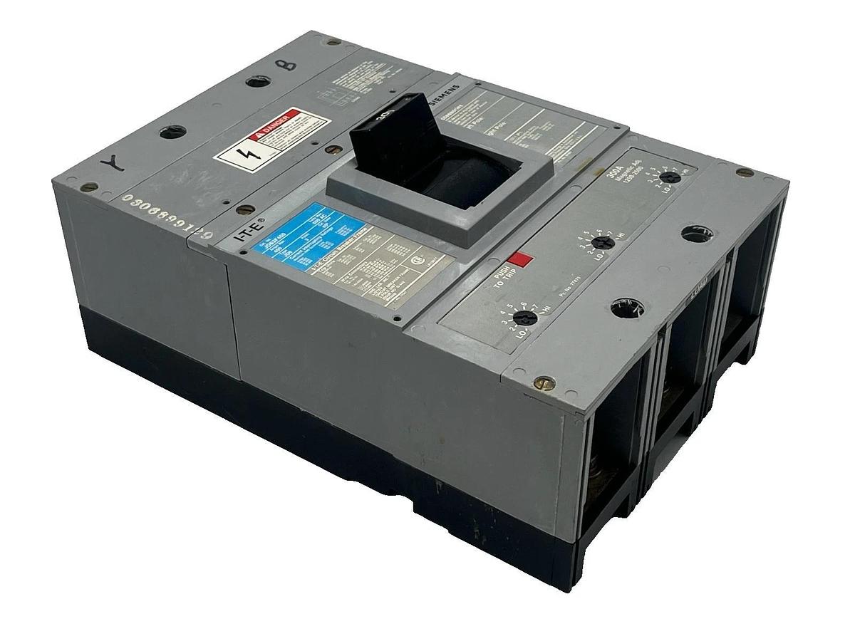Siemens JXD63B400 Sentron Circuit Breaker 3 Pole 400 Amp 600V JXD6-A
