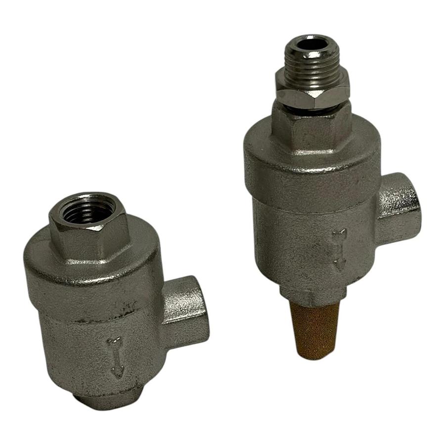 New Surplus Lot of 2 Tire Changer Bead Breaker Quick Exhaust Relief Valves 1/4"