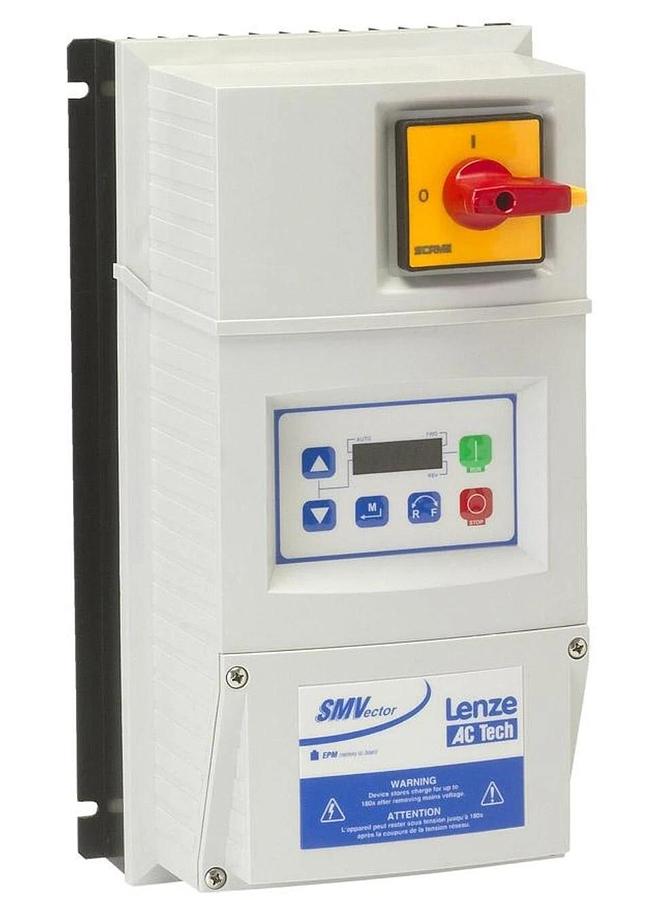 Used LENZE AC TECH 13437827 / ESV153N04TMD SMVector DRIVE 15kW/20HP 400/480V 3PH NSFS