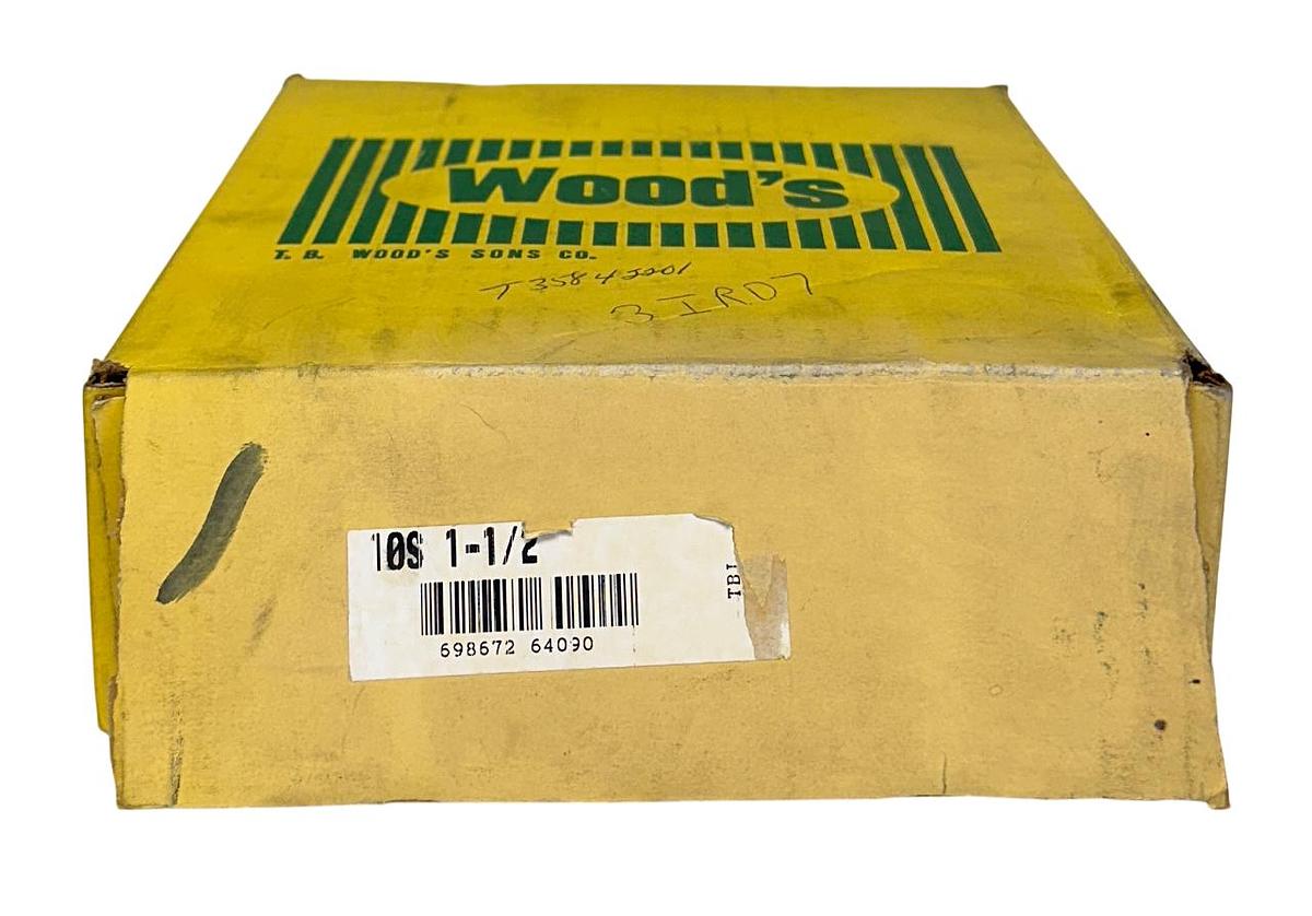 Used TB WOODS 10S 1-1/2 / 10S112 SURE-FLEX TYPE S COUPLING FLANGE 10S x 1-1/2'' NSMP