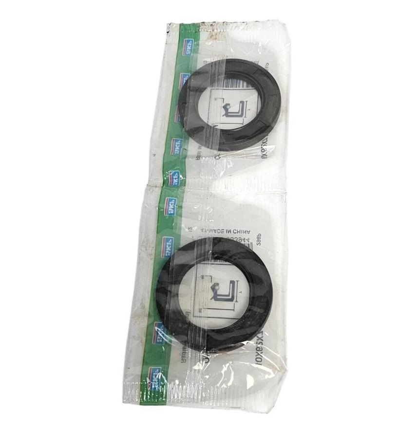 Used LOT OF 2 NEW SKF 40X62X7HMSA10RG DOUBLE LIP OIL SEALS