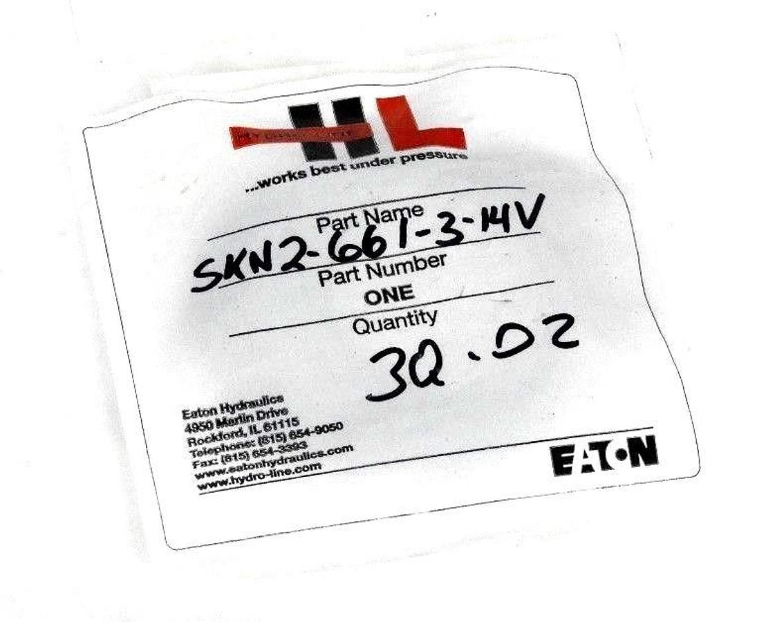 Used NEW EATON / HYDRO-LINE SKN2-661-3-14V VITON PISTON SEAL KIT SKN2661314V