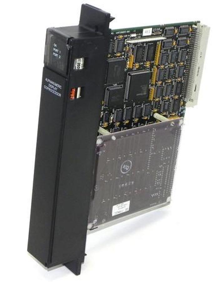 Used GE FANUC IC697ADC701C COPROCESSOR MODULE W/ IC697MEM719A 512KB CMOS MEM