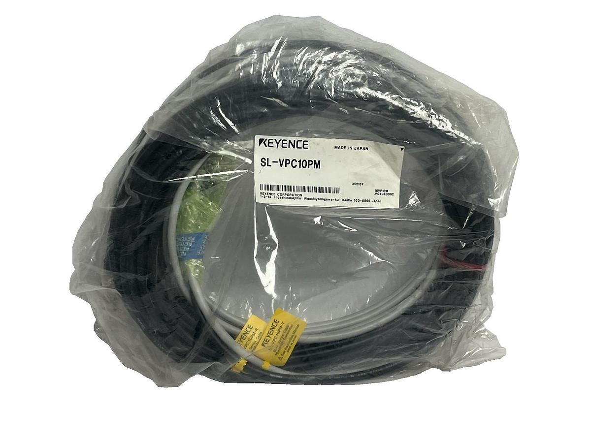 Keyence SL-VPC10PM Safety Light Curtain Cable Set 10M PNP Transmitter & Receive