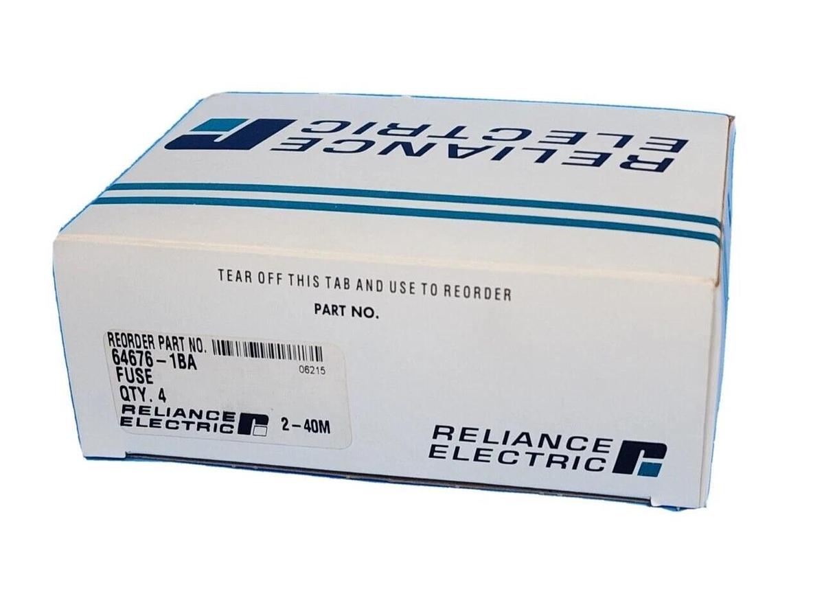 Used BOX OF 4 NEW RELIANCE ELECTRIC 64676-1BA FUSES FERRAZ SHAWMUT TRS1/2R