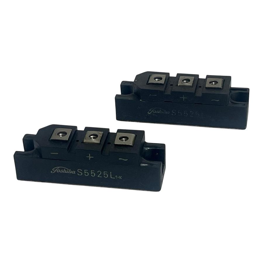 Used Lot of 2 Toshiba S5525L1-K Transistor Module Bridge Rectifier