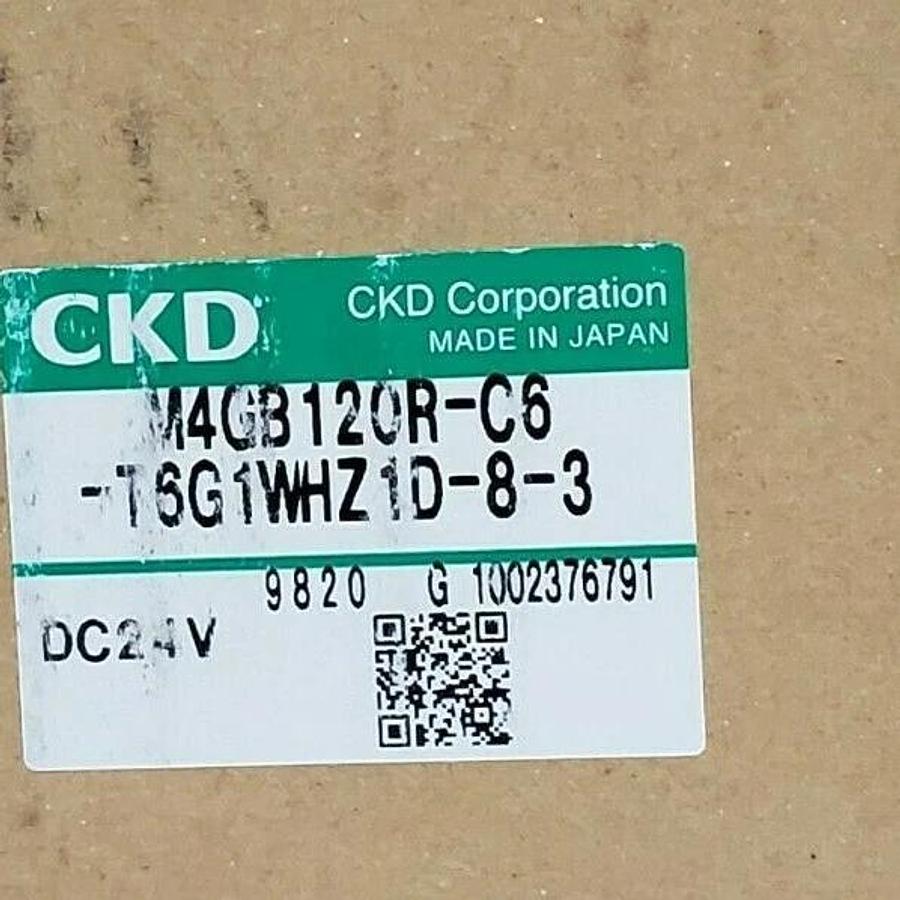 Used NIB CKD M4GB120R-C6-T6G1WHZ1D-8-3 VALVE MANIFOLD ASSEMBLY OPP3-1G DC24V