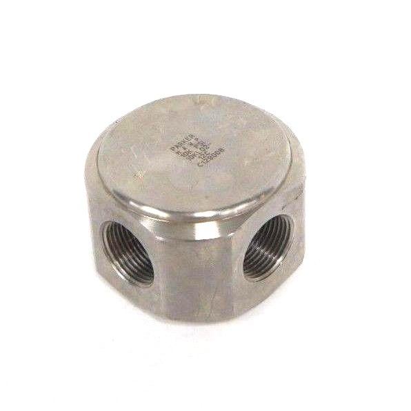 Used NEW PARKER 10KL02-12C ELBOW FITTING 3/4" NPT, 10K PSI, MAWP, 10KL0212C