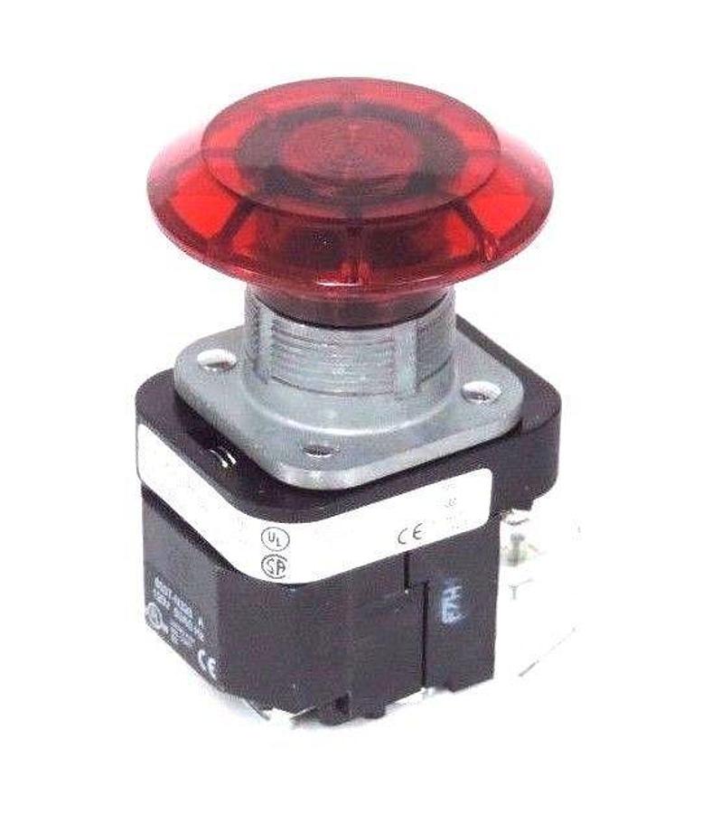 NIB ALLEN BRADLEY 800T-FXJP16RA2 ILLUMINATED PUSH BUTTON SER T 800TFXJP16RA2