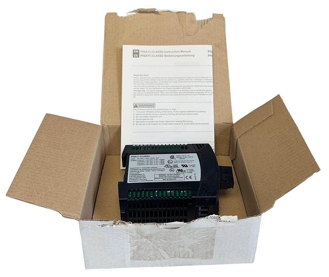 Used PULS DIMENSION PISA11.CLASS2 / PISA11 PROTECTION MODULE 24VDC INPUT/OUT NSMP