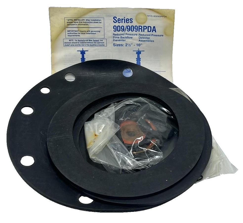 Used Watts RK 909-RT 8" Backflow Repair Kit | EDP 0887753 | 909-RT Total Rubber